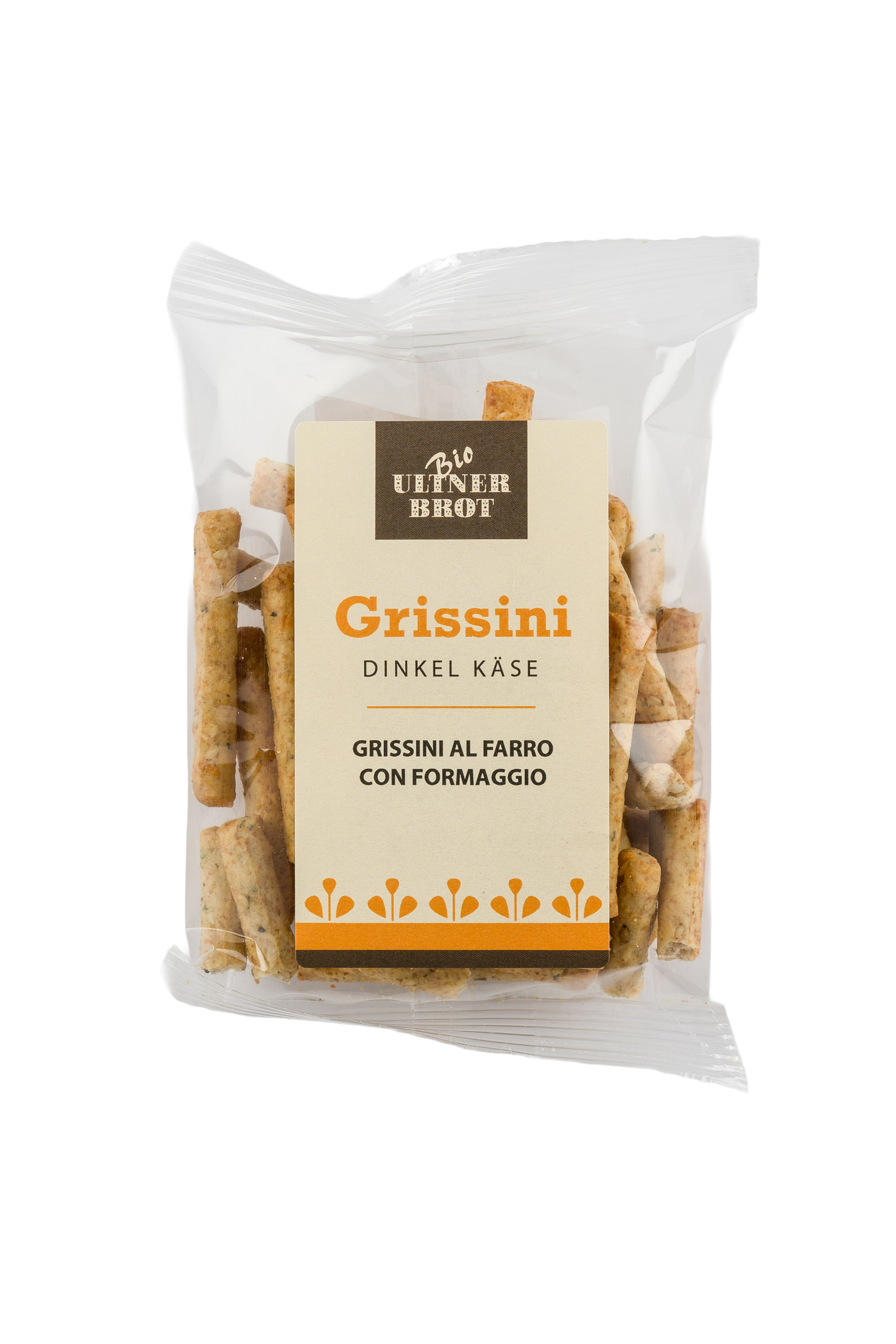 Mini Grissini Dinkel Käse BIO | Ultner Brot
